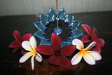 NEW Balinese Ceramic Lotus Incense Holder - Bali Incense Holder - MANY COLOURS