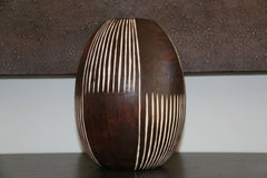 NEW Balinese Wooden Vase - Hand Crafted / Carved Bali Timber Vase - 3 SIZES