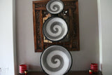 Brand New Balinese Dot Art Hand Crafted Plates - Dot Art Terracotta Plate - Bali