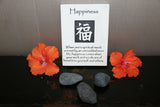 Brand New Balinese Hanging HAPPINESS Affirmation Plaque