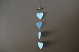 NEW Balinese Wooden Heart Mobile / Bali Wooden Heart Hanging / Mobile 3 COLOURS!