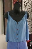 AWESOME Bali Summer Top - Lots of Colours - One Size Balinese Button Up Top