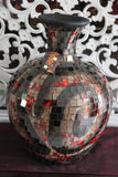 NEW Hand Crafted Balinese Mosaic Ball Vase MANY COLOURS - Bali Mosaic Home Decor