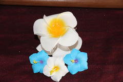 NEW Double Frangipani Hair Clip - MANY COLOURS - Frangipani Claw Hair Clip