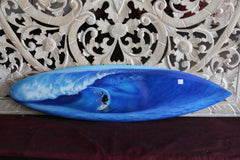 NEW Bali Handmade Air Brushed Surfboard Wall Decor 80cm - Bali Surfboard Wall Ar