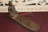 NEW Balinese Resin Buddha Incense Holder - Bali Buddha Incense Holder