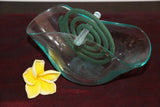NEW Balinese Glass Mozzie Coil Holder - Mosquito Coil Holder 2 Styles!!