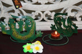 NEW Balinese Metal Gecko Tealight Candle Holder - FREEPOST!!