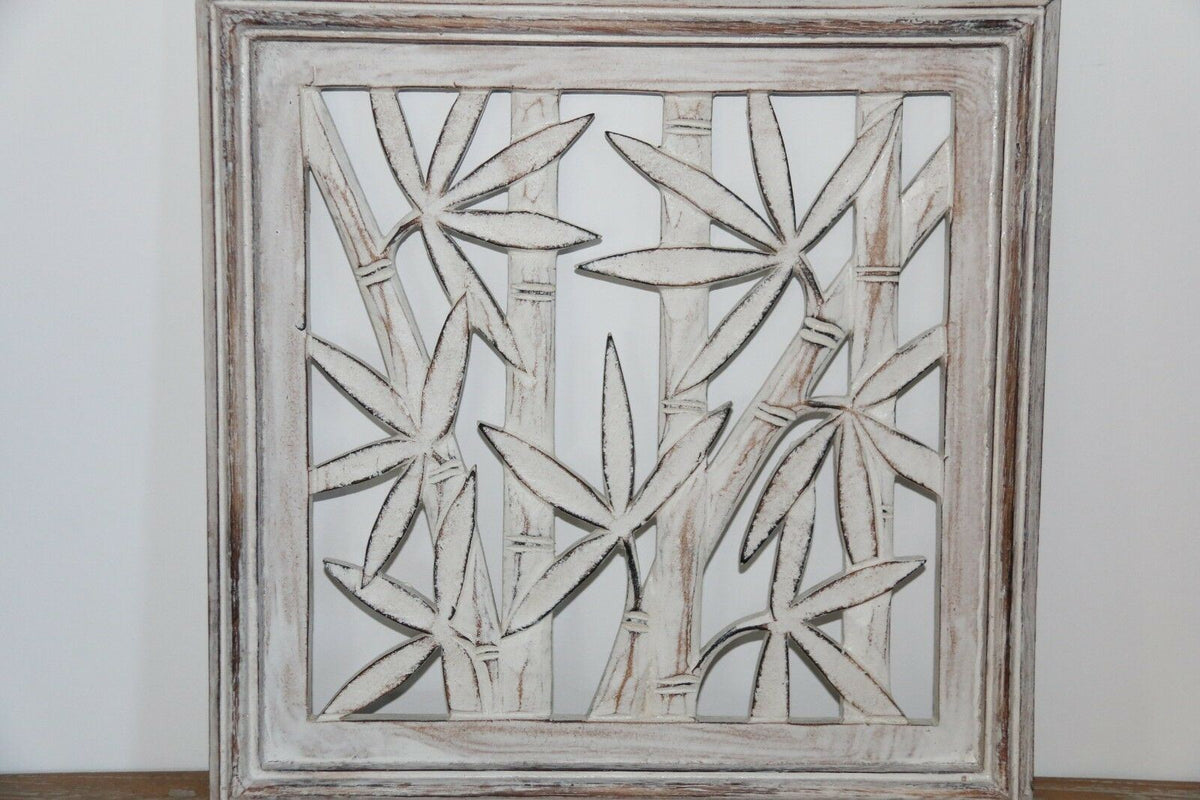 NEW Balinese Carved MDF/Wood Mandala / Tropical Wall Panels - Bali Wall Art - Ma