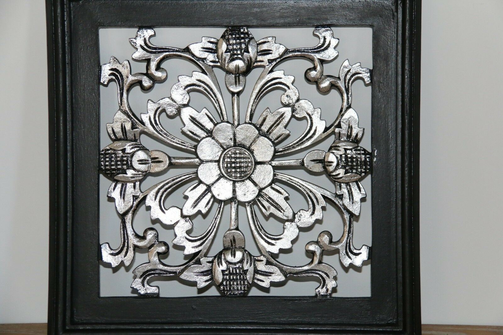 NEW Balinese Carved MDF/Wood Mandala / Tropical Wall Panels - Bali Wal ...