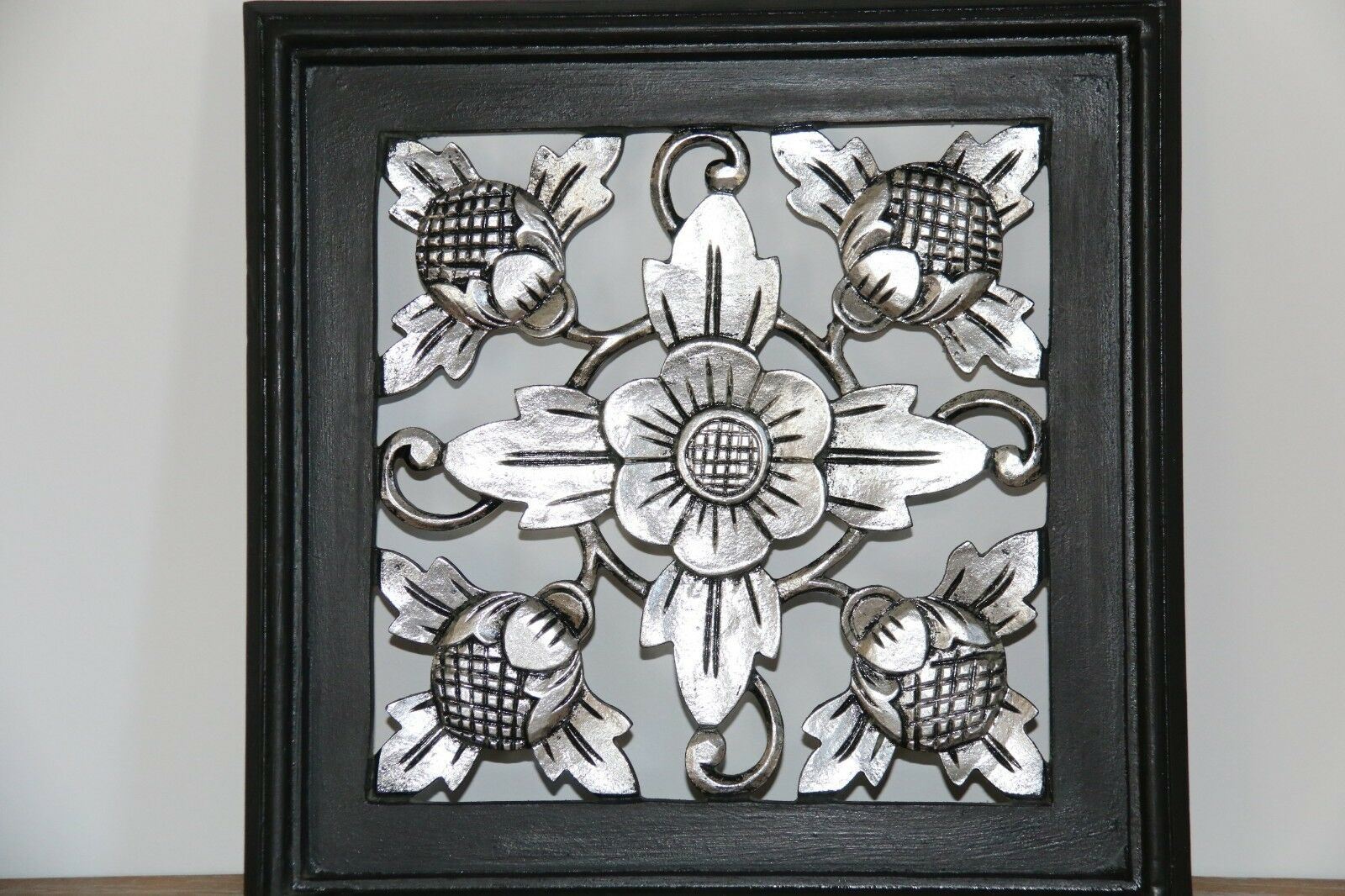 NEW Balinese Carved MDF/Wood Mandala / Tropical Wall Panels - Bali Wal ...