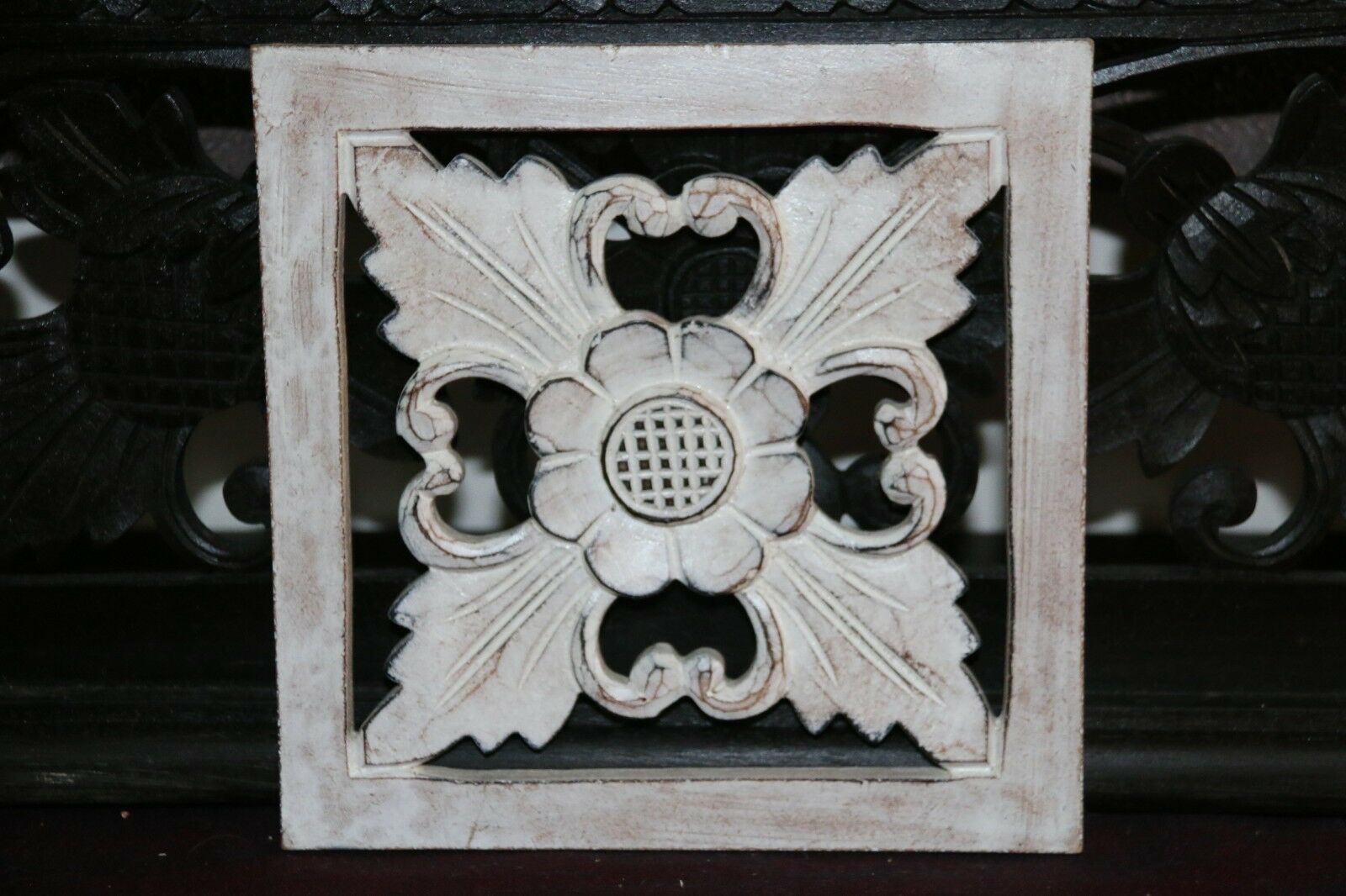 NEW Balinese Carved MDF/Wood Mandala / Tropical Wall Panels - Bali Wal ...