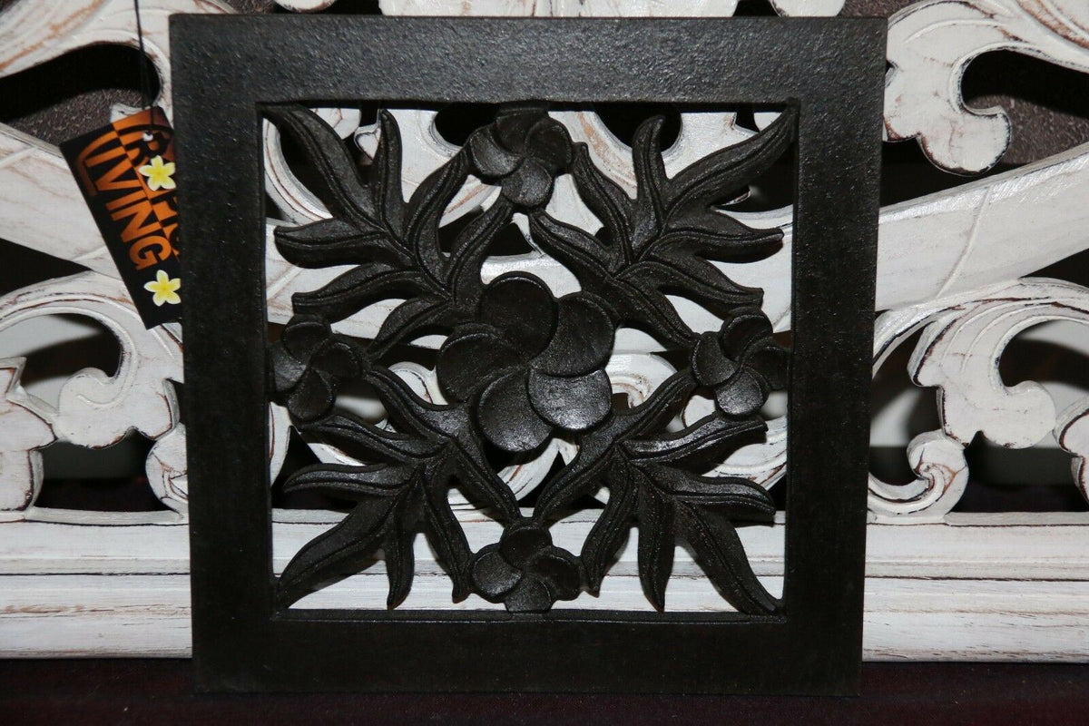 NEW Balinese Carved MDF/Wood Mandala / Tropical Wall Panels - Bali Wall Art - Ma