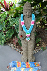 NEW Hand Made Balinese Flower Garland ( Hindu Jai Mala ) MANY COLOURS AVAILABLE