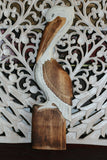 NEW Balinese Hand Crafted Pelican Wall Decor - 3 Colours Available