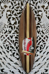 NEW Bali Handmade Air Brushed Surfboard Wall Decor 80cm - Bali Surfboard Wall Ar