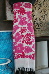 Bali Beach Sarong - Summer Beach Sarong - Bikini Cover Up - NEW 3 COLOURS AVAIL.