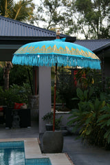 NEW Balinese 2m Single Ceremony Umbrella - Bali Umbrella - Balinese Garden Art