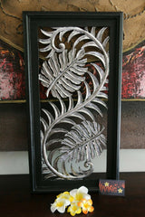 Balinese Carved MDF/Wood Mandala / Tropical Wall Panels - Bali Wall Art