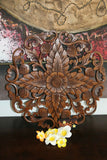 NEW Balinese Carved MDF/Wood Wall Panels - MANDALA Designs - 4 Colours Available
