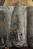 NEW Hand Carved TIMOR Tribal / Primitive Mask - Timor Art - Carved Wood Mask