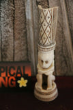 NEW Indonesian Hand Carved Primitive Bone Carving - Authentic Primitive Art