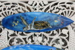 NEW Bali Handmade Air Brushed Surfboard Wall Decor 50cm - Bali Beach Surfboard S