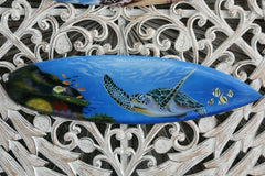 NEW Bali Handmade Air Brushed Surfboard Wall Decor 50cm - Bali Beach Surfboard S