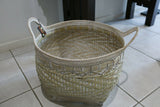 NEW Balinese Hand Woven Bamboo/Rattan Basket w/Handles - 3 sizes available