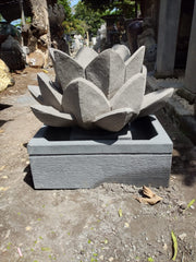 NEW Balinese Lotus Water Feature - Bali Lotus Water Feature - Bali Garden