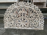 NEW Balinese Carved MDF Mandala Wall Panel 180 x 120cm Bali Mandala Bed Head