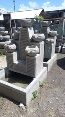 NEW Balinese Water Feature w/Display Shelf - Bali Water Feature GREAT Sound