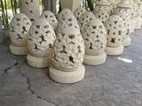 NEW Balinese Hand Crafted Frangipani Lantern - Bali Frangipani Garden Lantern
