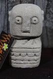 NEW Indonesian Hand Carved S Primitive Stone Statue - Authentic Tribal Art