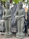 Hand Carved Quality Greenstone Balinese Buddha Statue - Bali Buddha Statue 2m
