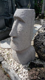 NEW Balinese Hand Crafted Concrete Easter Island FEATURE Pot - Bali Feature Pot