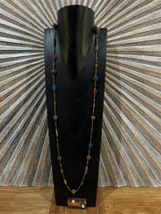NEW Hand Crafted Balinese Bead Necklace - Long Bead necklace - Bali Jewellery