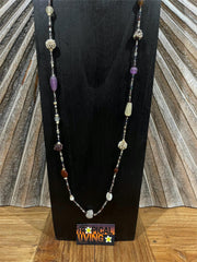 NEW Hand Crafted Balinese Bead Necklace - Long Bead necklace - Bali Jewellery