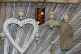 NEW Balinese Wooden Heart & Driftwood Mobile - Bali BOHO Mobile - Bali Driftwood