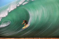 NEW Bali Handmade Air Brushed Surfboard Wall Decor 80cm - Bali Surfboard Art