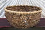 New Balinese Hand Woven Open Basket  / Bali Basket 5 Sizes
