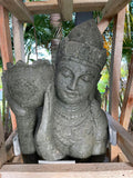 NEW Hand Carved Quality Greenstone Balinese Dewi Statue - Bali Garden Statue