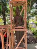 Hand Carved Quality Greenstone Balinese Buddha Statue - 1.8m Bali Praying Buddha