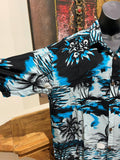 Balinese Mens Tropical Print Shirt - Size XXXL - Tropical Bali or Hawaiian Shirt