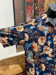 Balinese Mens Tropical Print Shirt - Size XXXL - Tropical Bali or Hawaiian Shirt