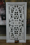NEW Balinese Carved MDF/WOOD Framed Mandala Wall Panel - Balinese Carved Panel