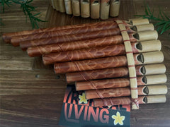 Brand New Pan Flute - Balinese 10 Pipe Pan Flute - GREAT SOUND!!