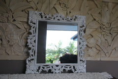 NEW Balinese Hand Carved Wooden Mirror - Carved Bali FEATURE Mirror