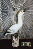 NEW Balinese Hand Carved & Crafted Ganet Sculpture AMAZING - Bali Bird Art