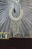 NEW Hand Crafted Balinese Shell Tribal Neck Piece - Primitive Shell Decor